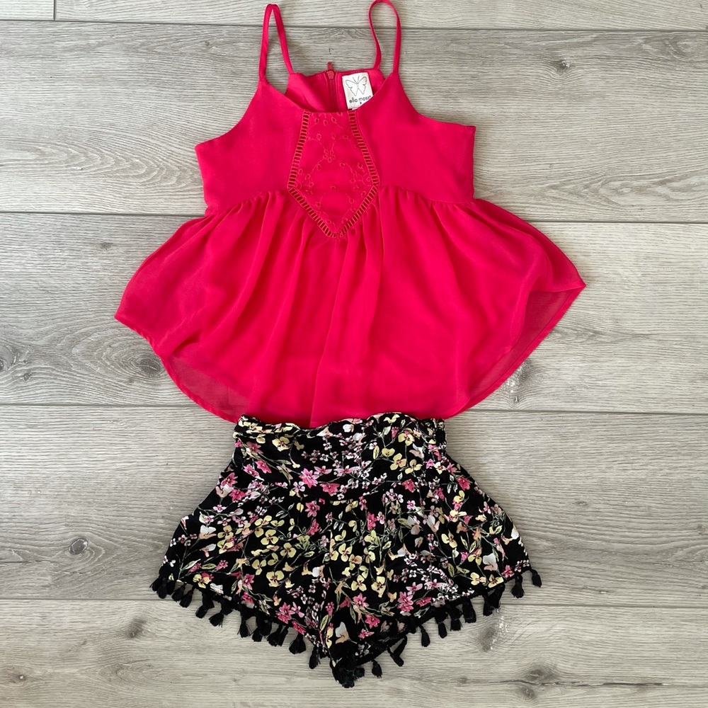 Shorts and top set
